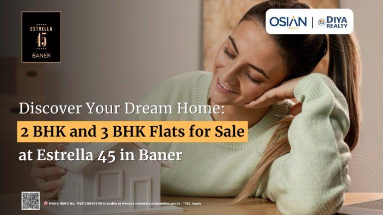 2 BHK and 3 BHK Flats for Sale In Baner