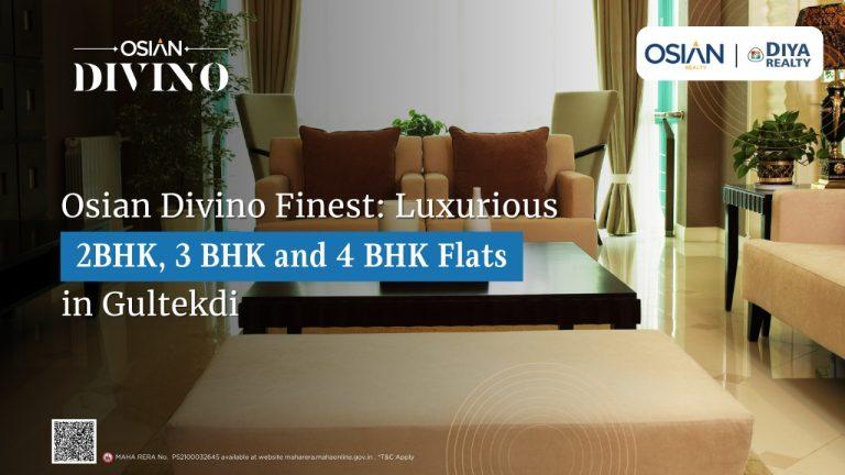Luxurious 2 BHK, 3 BHK and 4 BHK Flats in Gultekdi for Sale