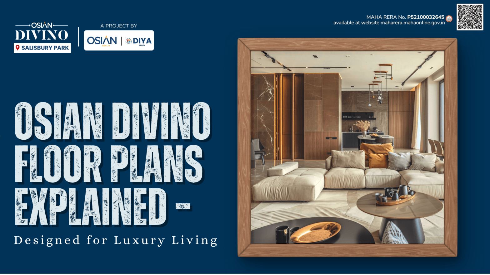Osian Divino Floor Plans | Luxury 4 BHK Apartments in Salisbury Park